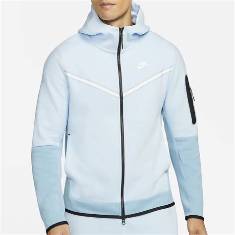 blue Nike tech fleece tracksuit